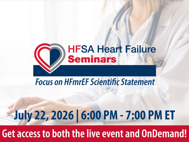 HF Seminar: Focus on HFmrEF Scientific Statement Web Event Background